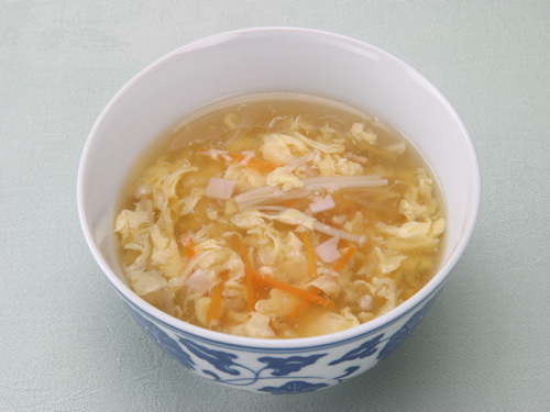保育園の汁物レシピ(かき玉スープ)