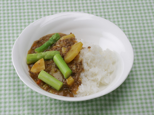 保育園のごはんレシピ(おやさいカレー)